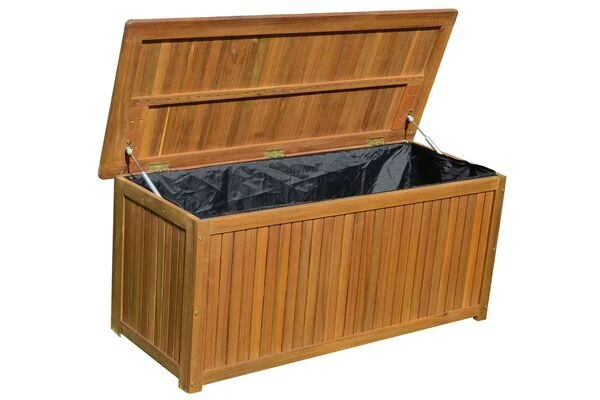 Ploß Kissenbox, FSC-Akazienholz, 133 X 55 X 58 Cm, Inkl. Innentasche 5 Ploß Kissenbox, FSC-Akazienholz, 133 X 55 X 58 Cm, Inkl. Innentasche – Bild 3