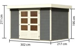 KARIBU Gartenhaus Askola 4, Fichtenholz 19 Mm, Pultdach -Kettler Verkaufs-Shop 3 17993 7.jpg