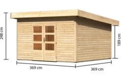 KARIBU Gartenhaus Northeim 5, Fichtenholz 38 Mm, Pultdach 12 KARIBU Gartenhaus Northeim 5, Fichtenholz 38 Mm, Pultdach -Kettler Verkaufs-Shop 3 18028 9.jpg