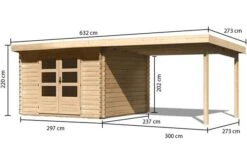 KARIBU Gartenhaus Bastrup 3, Fichtenholz 28 Mm -Kettler Verkaufs-Shop 3 18032 4.jpg