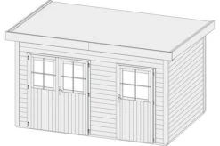 KARIBU Gartenhaus Tintrup, Fichtenholz 28 Mm, Flachdach -Kettler Verkaufs-Shop 3 18038 2.jpg