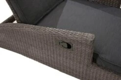 Ploß Rocking Comfort Rollliege, Grau/braun-meliert, Polyrattan, 195x65x42cm, Verstellbar, Hohe Sitzhöhe -Kettler Verkaufs-Shop 3 18208.jpg