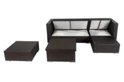 OUTFLEXX Loungemöbel-Set, Braun, Polyrattan, 5 Personen, Wasserfeste Kissenbox, Inkl. Loungetisch 21 OUTFLEXX Loungemöbel-Set, Braun, Polyrattan, 5 Personen, Wasserfeste Kissenbox, Inkl. Loungetisch -Kettler Verkaufs-Shop 3 18227 BOX D.jpg