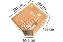 KARIBU Systemsauna Malin, Fichtenholz 68mm, Eckeinstieg, Ca. 4,2m² -Kettler Verkaufs-Shop 3 18418 12.jpg