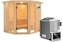 KARIBU Systemsauna Amelia 1, Fichtenholz 68mm, Eckeinstieg, Ca. 3m² 16 KARIBU Systemsauna Amelia 1, Fichtenholz 68mm, Eckeinstieg, Ca. 3m² -Kettler Verkaufs-Shop 3 18430 8.jpg