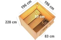 KARIBU Saunahaus Torge, Fichtenholz 38mm, Fronteinstieg, Ca. 3,7m² -Kettler Verkaufs-Shop 3 18474 9.jpg