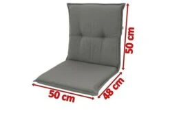 DOPPLER Stuhlauflage Niederlehner, Grau, Dralon, 100x50x7cm, Mit DuPont Teflon Markenimprägnierung -Kettler Verkaufs-Shop 3 18595.jpg