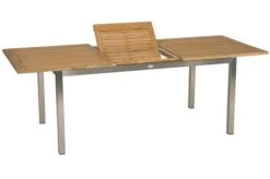 STERN Polaris Esstischgarnitur, Silbergrau, Edelstahl/Textil, 162/220 X 90 Cm, 6 Pers., FSC-Teakholz -Kettler Verkaufs-Shop 3 18600.jpg