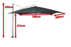 SIENA GARDEN Stratos Ampelschirm, Silber/schwarz Meliert, Alu/Spuncrylic®, 300x400cm, 360° Drehbar, Vertikal Verstellbar 7 SIENA GARDEN Stratos Ampelschirm, Silber/schwarz Meliert, Alu/Spuncrylic®, 300x400cm, 360° Drehbar, Vertikal Verstellbar -Kettler Verkaufs-Shop 3 18808.jpg