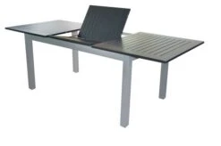 DOPPLER Expert Esstischgarnitur, Silber/schwarz, Alu/Textilene, 6 Multipositionssessel, 150-210x90cm -Kettler Verkaufs-Shop 3 18957.jpg