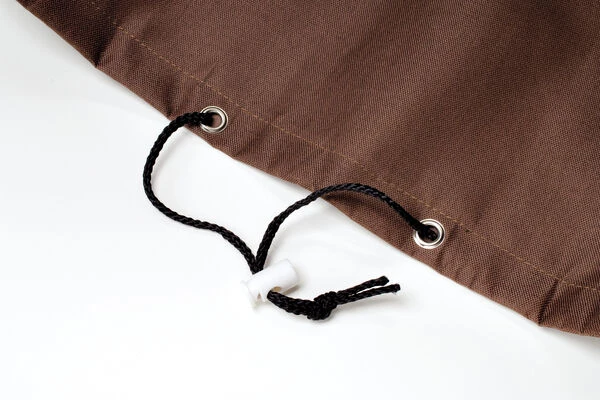 GARVIDA Schutzhülle Für Sitzgruppen, Braun, Polyestergewebe, 210 X 100 X 70 Cm, Mit Zugband 5 GARVIDA Schutzhülle Für Sitzgruppen, Braun, Polyestergewebe, 210 X 100 X 70 Cm, Mit Zugband – Bild 3