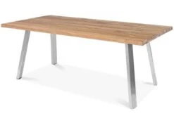 OUTFLEXX Esstischgarnitur, Edelstahl/recyceltes FSC-Teak, Tisch 220x100cm, 8 Diningsessel, A-Gestell -Kettler Verkaufs-Shop 3 19383.jpg