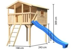 KARIBU Stelzenhaus Benjamin, Fichtenholz Ca. 19 Mm, Satteldach -Kettler Verkaufs-Shop 3 19405 3.jpg