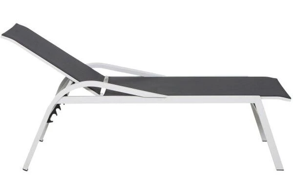 SIENA GARDEN Milos Stapelliege, Aluminium/Ranotex, 194 X 64 X 48 Cm 5 SIENA GARDEN Milos Stapelliege, Aluminium/Ranotex, 194 X 64 X 48 Cm – Bild 3