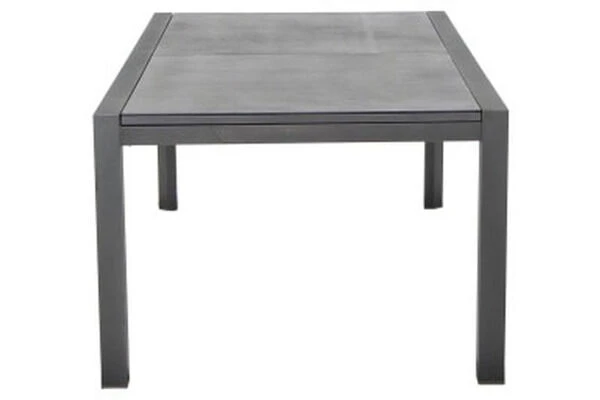 SIENA GARDEN Kingston Ausziehtisch, Matt Graphit, Aluminium/Keramik, 220/340x108x76 Cm 6 SIENA GARDEN Kingston Ausziehtisch, Matt Graphit, Aluminium/Keramik, 220/340x108x76 Cm – Bild 4