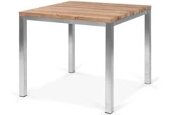 STERN Cardiff Esstischgruppe, Silber/taupe, Edelstahl/Teak, Tisch 90 X 90 Cm, 4 Multipositionssessel -Kettler Verkaufs-Shop 3 19720.jpg