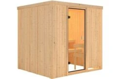 KARIBU Sauna Tromsö, Fichtenholz 68 Mm, Fronteinstieg, Ca. 3m² -Kettler Verkaufs-Shop 3 20240 1.jpg