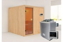 KARIBU Sauna Oulu, Fichtenholz 68 Mm, Fronteinstieg, Ca. 3,2m² -Kettler Verkaufs-Shop 3 20242 3.jpg