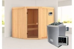 KARIBU Sauna Kotka, Fichtenholz 68 Mm, Eckeinstieg, Ca. 3,1m² -Kettler Verkaufs-Shop 3 20243 3.jpg