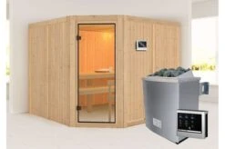 KARIBU Sauna Ystad, Fichtenholz 68 Mm, Eckeinstieg, Ca. 5,3m² -Kettler Verkaufs-Shop 3 20247 3.jpg