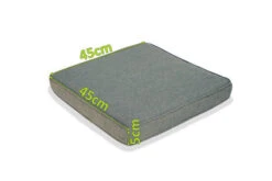 OUTFLEXX Sitzkissen, Grau, Olefin, 45x45x5cm, Für Anok Sessel 20302, Waschbar -Kettler Verkaufs-Shop 3 20303.jpg
