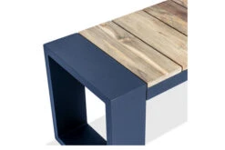 OUTFLEXX Kona Bank, Dark Grey/natur, Alu/recycled FSC®-Teak, 240x40x45cm, Rustikal Gebürstet, U-Gestell 9 OUTFLEXX Kona Bank, Dark Grey/natur, Alu/recycled FSC®-Teak, 240x40x45cm, Rustikal Gebürstet, U-Gestell -Kettler Verkaufs-Shop 3 20327.jpg