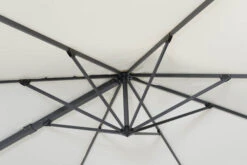 OUTFLEXX Ultimate L Ampelschirm, Anthrazit/creme, Alu/Spuncrylic®, 400x400cm, Inkl. Befüllbarem Schirmständer 12 OUTFLEXX Ultimate L Ampelschirm, Anthrazit/creme, Alu/Spuncrylic®, 400x400cm, Inkl. Befüllbarem Schirmständer -Kettler Verkaufs-Shop 3 20364.jpg