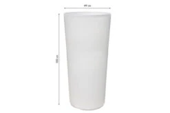 8-SEASONS Shining Classic Pot XL Pflanzgefäß, Weiß, Polyethylen, 49x100cm, Indoor & Outdoor 7 8-SEASONS Shining Classic Pot XL Pflanzgefäß, Weiß, Polyethylen, 49x100cm, Indoor & Outdoor -Kettler Verkaufs-Shop 3 20891 2.jpg