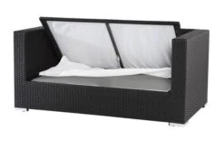 OUTFLEXX 2-Sitzer Sofa, Schwarz, Polyrattan 152x85x70cm, Inkl. Polster Und Wasserfeste Kissenbox 9 OUTFLEXX 2-Sitzer Sofa, Schwarz, Polyrattan 152x85x70cm, Inkl. Polster Und Wasserfeste Kissenbox -Kettler Verkaufs-Shop 3 2392 2 BOX.jpg