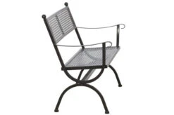 MBM Bank Romeo, Marone, Schmiedeeisen Verzinkt, Pulverbeschichtet, 2-Sitzer, 122x90x62 Cm 11 MBM Bank Romeo, Marone, Schmiedeeisen Verzinkt, Pulverbeschichtet, 2-Sitzer, 122x90x62 Cm -Kettler Verkaufs-Shop 4 10887.jpg