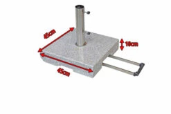 DOPPLER Trolley Granitsockel, Edelstahl/Granit, 50 Kg, Für Schirmstöcke Von 32-60 Mm -Kettler Verkaufs-Shop 4 12376 2.jpg
