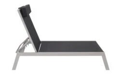 VILLANA Gartenliege, Silber/schwarz, Aluminium/Textil, 198 X 60 X 32 Cm, Verstellbar -Kettler Verkaufs-Shop 4 13400.jpg