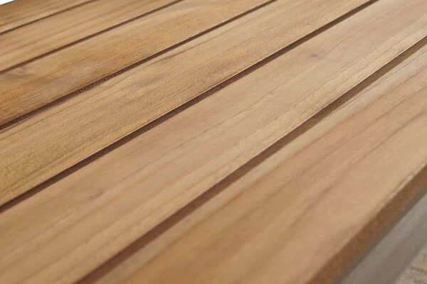 OUTFLEXX Gartenbank, FSC-Teakholz/Edelstahl, 3-Sitzer, 160x55x80cm 10 OUTFLEXX Gartenbank, FSC-Teakholz/Edelstahl, 3-Sitzer, 160x55x80cm – Bild 8