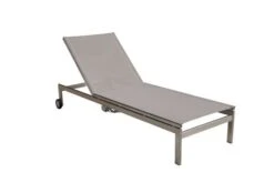 OUTFLEXX 2er-Set Rollliege, Taupe, Edelstahl/Teak, 212x71x36cm, Mit Beistelltisch 45x45cm -Kettler Verkaufs-Shop 4 14171.jpg