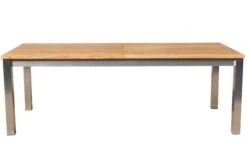 OUTFLEXX Esstischgruppe, Edelstahl/FSC-Teak, 220/340 X 100 Cm, 6 Freischwinger, Schwarz, Tischplattedicke 3cm 16 OUTFLEXX Esstischgruppe, Edelstahl/FSC-Teak, 220/340 X 100 Cm, 6 Freischwinger, Schwarz, Tischplattedicke 3cm -Kettler Verkaufs-Shop 4 17319.jpg