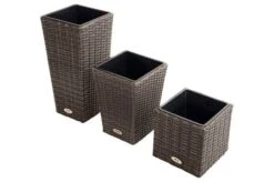 Ploß Rocking Pflanzgefäß, Grau/braun-meliert, Polyrattan, Konisch, 28x28x60 Cm, Kunststoffeinsatz 14 Ploß Rocking Pflanzgefäß, Grau/braun-meliert, Polyrattan, Konisch, 28x28x60 Cm, Kunststoffeinsatz -Kettler Verkaufs-Shop 4 18199.jpg