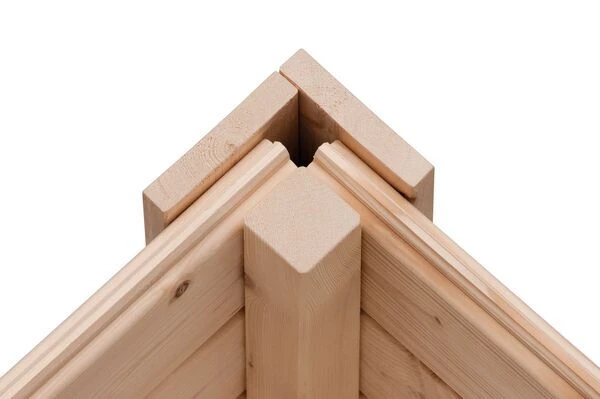 KARIBU Saunahaus Cuben, Fichtenholz 38mm, Fronteinstieg, Ca. 7,6m² 6 KARIBU Saunahaus Cuben, Fichtenholz 38mm, Fronteinstieg, Ca. 7,6m² – Bild 4