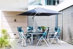 DOPPLER Expert Esstisch, Silber/schwarz, Aluminium, 150-210 X 90 Cm, Ausziehbar -Kettler Verkaufs-Shop 4 18621.jpg