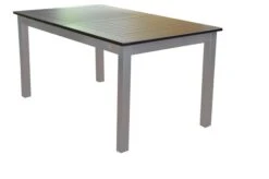 DOPPLER Expert Esstischgarnitur, Silber/schwarz, Alu/Textilene, 6 Multipositionssessel, 150-210x90cm -Kettler Verkaufs-Shop 4 18957.jpg