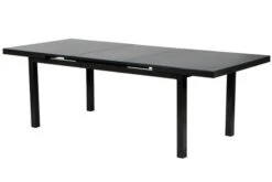 KETTLER BasicPlus Esstischgarnitur, Anthrazit, Alu/Textilene, Tisch 180/240x100cm, 8 Stapelsessel -Kettler Verkaufs-Shop 4 19316.jpg