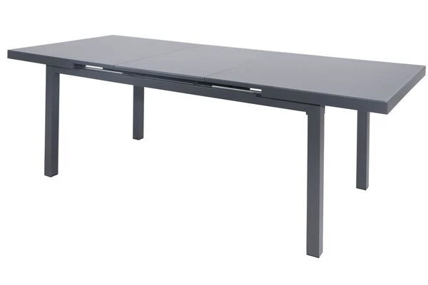 HARTMAN Alice Esstischgarnitur, Xerix, Alu/4x4 Textilen, Tisch 180/240x100cm, 8 Stapelsessel 6 HARTMAN Alice Esstischgarnitur, Xerix, Alu/4x4 Textilen, Tisch 180/240x100cm, 8 Stapelsessel – Bild 4