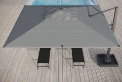 OUTFLEXX Ultimate XL Ampelschirm, Anthrazit/grau, Alu/Spuncrylic®, 450x450cm, Inkl. Befüllbarem Schirmständer -Kettler Verkaufs-Shop 4 20367.jpg