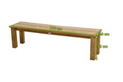 Dreisitzer Laredo Aus Gebürstetem Teakholz Von Ploß, 170x40 Cm -Kettler Verkaufs-Shop 5 12789.jpg