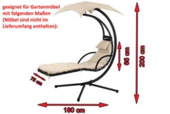 OUTFLEXX Premium Abdeckhaube Für Leco Schwingliege, Schwarz, Wasserbeständig, 187 X 82 X 212 Cm 11 OUTFLEXX Premium Abdeckhaube Für Leco Schwingliege, Schwarz, Wasserbeständig, 187 X 82 X 212 Cm -Kettler Verkaufs-Shop 5 13685.jpg