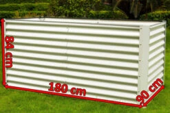 OUTFLEXX Hochbeet, Creme, Zincalume, Pulverbeschichtet, 180 X 90 X 84 Cm -Kettler Verkaufs-Shop 5 13725.jpg