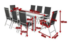 VILLANA Gartenmöbelset, Silber/schwarz, Alu/Textil, Tisch 160/220 Cm, 8 Multipositionssessel -Kettler Verkaufs-Shop 5 13877.jpg