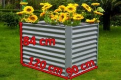 OUTFLEXX Hochbeet, Silber, Zincalume, Pulverbeschichtet, 120x90x84 Cm -Kettler Verkaufs-Shop 5 14887.jpg