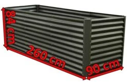 OUTFLEXX Set Hochbeet Mit Erweiterungsmodul, Anthrazit, Zincalume, 180+80cm -Kettler Verkaufs-Shop 5 16091.jpg