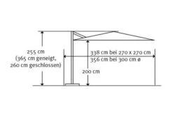 Schneider® SCHNEIDER Rhodos Eco Twist Ampelschirm, Natur, Rund, Ø 300 Cm -Kettler Verkaufs-Shop 5 16620.jpg