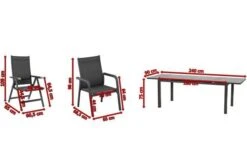 KETTLER Basic Plus Sitzgruppe, Anthrazit/anthrazit, Alu/Textilene, 180/240x90cm, 4 Stapel-, 2 Multipositionssessel -Kettler Verkaufs-Shop 5 17231.jpg